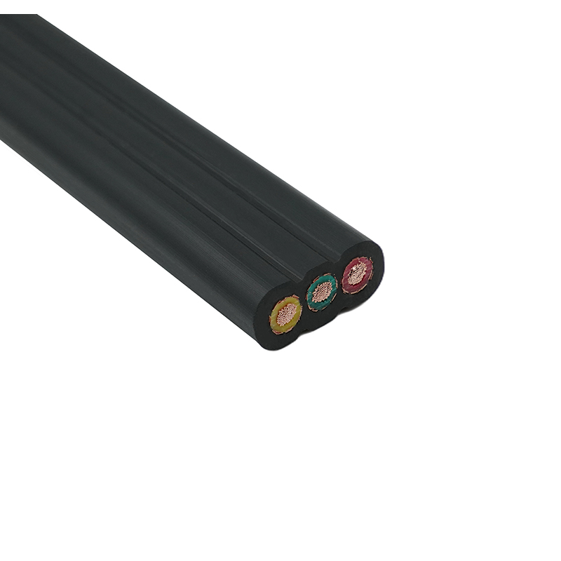 کابل مسطح آسانسور با غلاف پی وی سی با هسته مسی