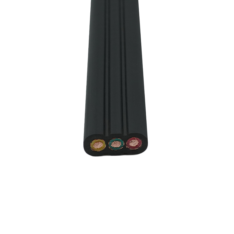 کابل مسطح آسانسور با غلاف پی وی سی با هسته مسی