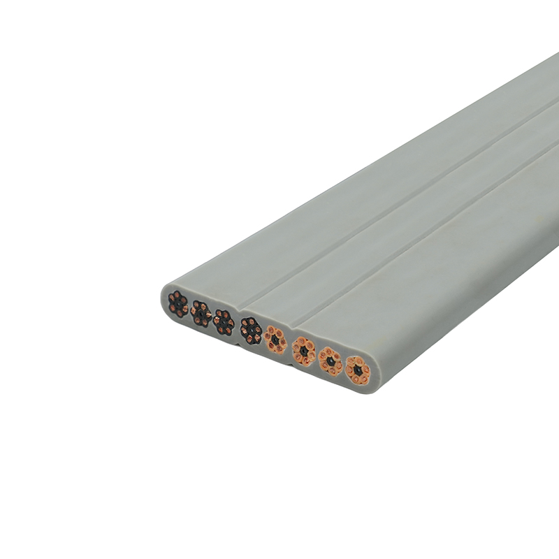 کابل مسطح آسانسور غلاف پی وی سی پی وی سی با هسته مسی