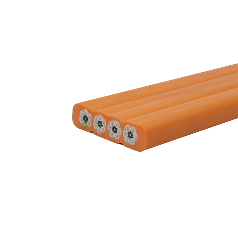 کابل مسطح مسافرتی جرثقیل غلاف مرکب