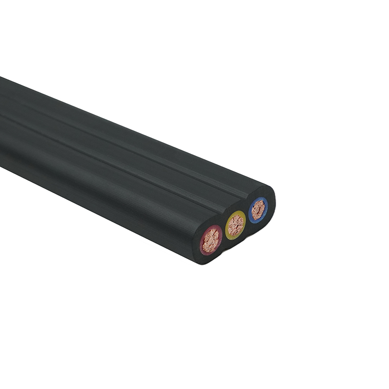 کابل مسطح مسافرتی جرثقیل غلاف پی وی سی