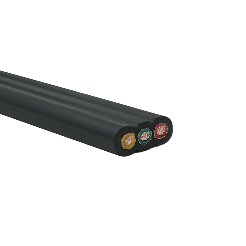 کابل مسطح آسانسور با غلاف پی وی سی با هسته مسی