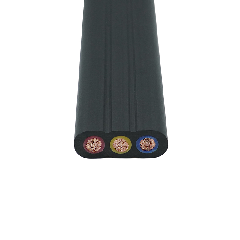 کابل مسطح مسافرتی جرثقیل غلاف پی وی سی